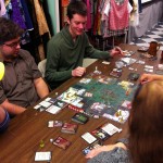 This 6-player game of Last Night on Earth came down to the very last turn, but the humans finally prevailed against the Zombies!